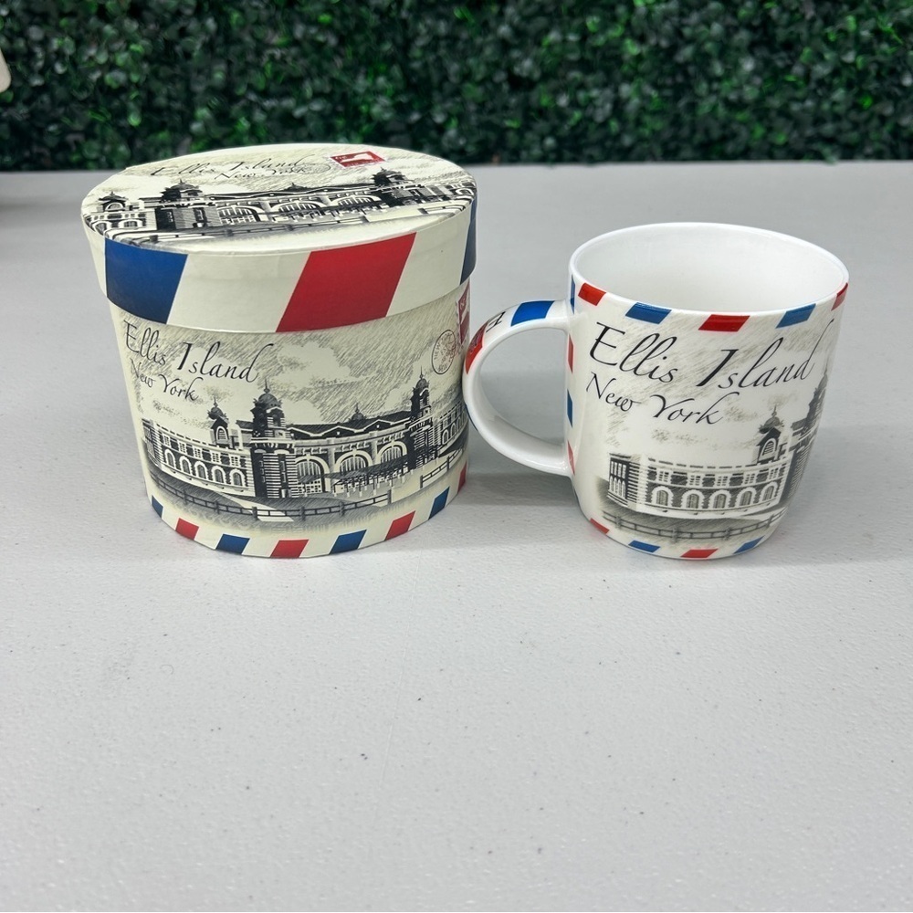 Ellis Island New York Mug with Box